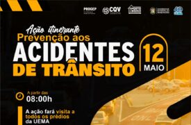 Maio Amarelo: UEMA realiza campanha de prevenção aos acidentes de trânsito