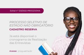 Processo Seletivo de Estágio Não Obrigatório: cronograma de entrevistas