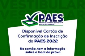 PAES 2022: Candidatos já podem acessar o cartão com local de prova