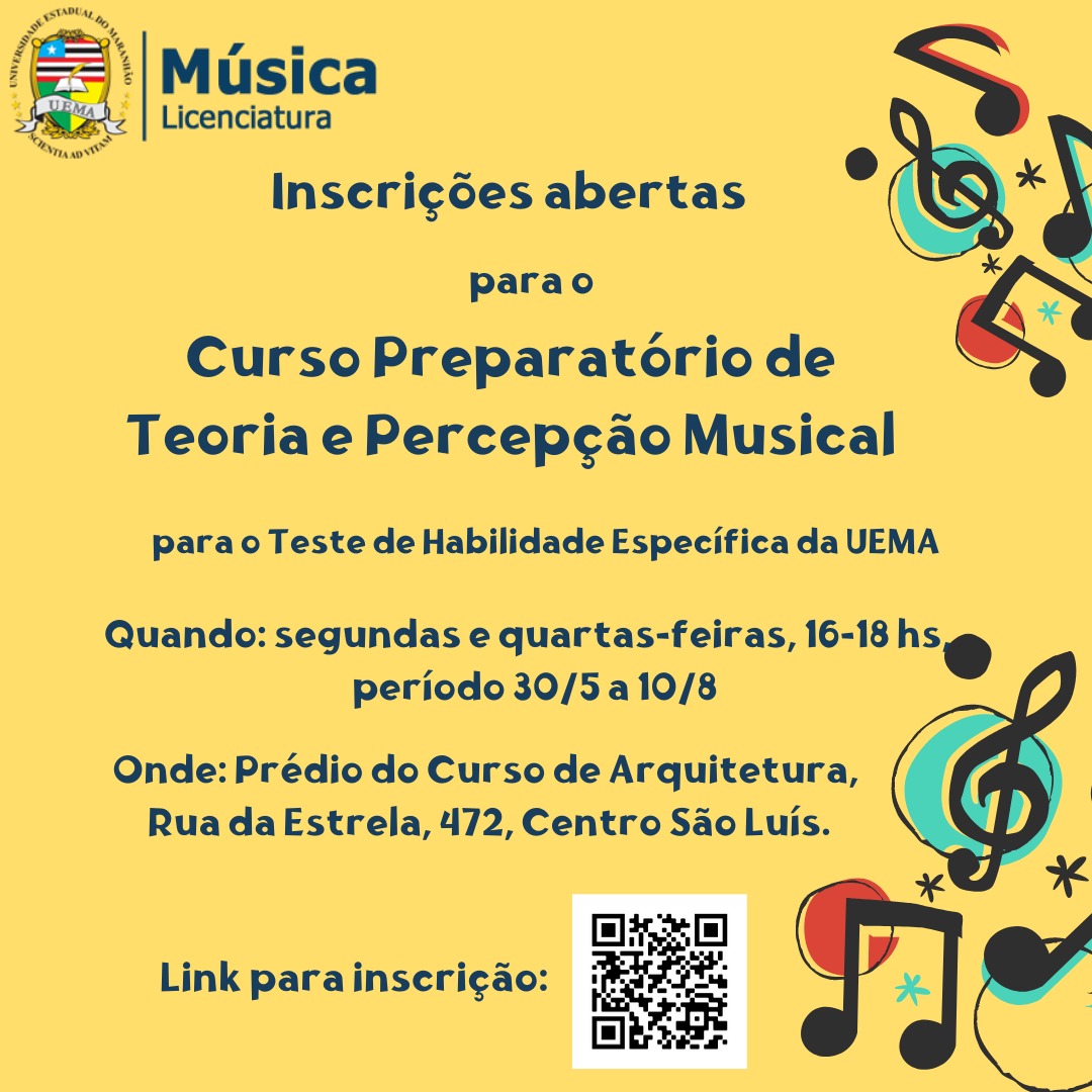 Curso de Teoria e Percepção Musical - UFMA