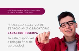 Relação final de aprovados do Processo Seletivo de estágio não obrigatório