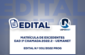 Divulgada primeira chamada de excedentes do Vestibular EaD para matrícula