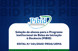 Abertas inscrições para a Seleção de alunos para o Programa Institucional de Bolsa de Iniciação à Docência (PIBID) até 11 de outubro