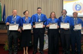 Docentes do DEA/CCSA tomam posse na AMCA