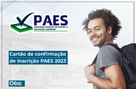 Prova em etapa única do PAES 2023 será aplicada neste domingo (27)