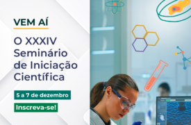 Vem aí o XXXIV Seminário de Iniciação Científica-SEMIC