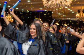 Colação de grau em Balsas gradua cerca de 100 formandos
