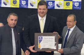 Reitor Gustavo Costa recebe título de cidadão de Santa Inês