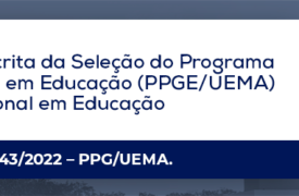 Seleção para a turma de 2023 do Programa de Pós-Graduação em Educação – Curso de Mestrado Profissional: Local da prova