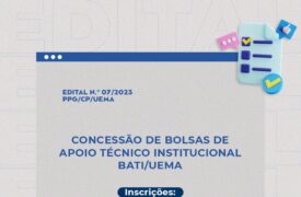 Abertas as inscrições para o Programa de Bolsas de Apoio Técnico Institucional – BATI