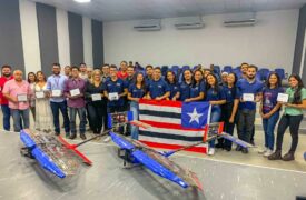 Equipe Zeus AeroDesign faz apresentação de resultados e homenagens a apoiadores do projeto