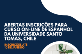 Abertas inscrições para curso on-line de Espanhol da Universidade Santo Tomás, Chile