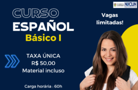 Inscrições abertas para Curso de Espanhol – Básico I