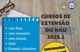 Núcleo de Acessibilidade da UEMA oferece cursos de extensão, inscrições abertas até o dia 03 de março.