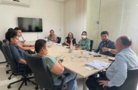 Vice-reitor da UEMA recebe para reunião de alinhamento diretores dos cursos de ciências agrárias do Campus Paulo VI