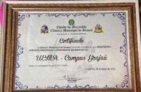 UEMA campus Grajaú recebe honraria da Câmara Municipal por relevantes serviços prestados a comunidade grajauense