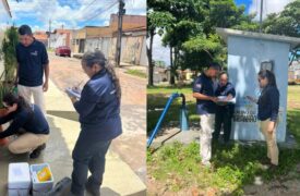 Laboratório de Recursos Hídricos vai a campo para análise da qualidade da água com apoio do MP