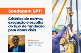Curso de Engenharia Civil realizará palestra sobre Sondagem SPT