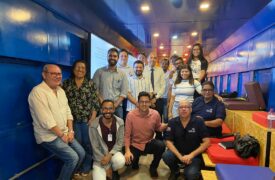 Uema apresenta andamento de projeto sobre implementação de sistema de previsão do tempo para EMAP