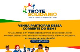 Acadêmicos da UEMA realizam Trote Solidário e beneficiam instituições