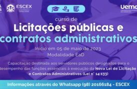 Uema e TCE realizarão o Curso de Licitações Públicas e Contratos Administrativos