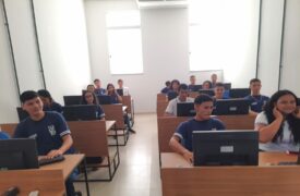 Alunos do Centro de Ensino Didácio Santos visitam a Uema Campus Balsas