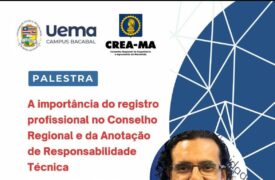 Campus Bacabal realiza palestra sobre a importância do registro profissional no CREA-MA