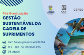 Estão abertas as inscrições para o Curso de Pós-Graduação em Gestão Sustentável da Cadeia de Suprimentos