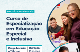 Uema oferta Curso de Especialização em Educação Especial e Inclusiva em Ead