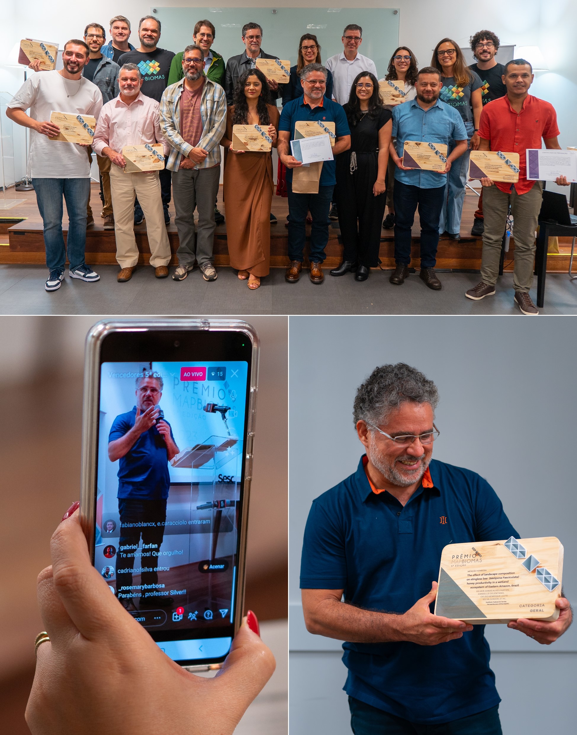 Egresso do PPGA/Uema é reconhecido na 5ª edição do Prêmio MapBiomas