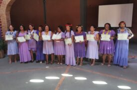 Com turma 100% feminina, cerimônia marca entrega de diplomas do PROETNOS