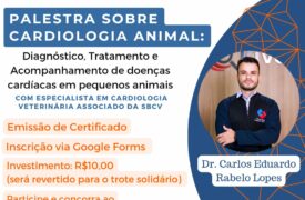 Grupo de Estudos sobre Bem-Estar Animal promove palestra sobre Cardiologia Animal