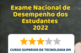 Enade 2022: Curso Tecnólogo em Gestão da Qualidade do ProfiTec obtém conceito 3