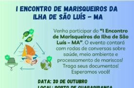 Uema realizará o I Encontro de Marisqueiros da Ilha de São Luís – MA
