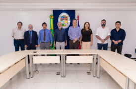 Uema recebe visita do Promotor de Justiça Lindojonson Sousa