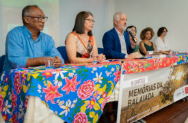 Abertura do III Simpósio Memórias da Balaiada é realizada no prédio do Curso de História da Uema