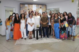 Acadêmicos de Letras do Campus Caxias visitam exposição referente à vida de Gonçalves Dias