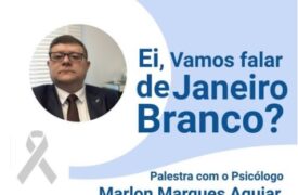 Biblioteca Central promove palestra sobre saúde mental na Campanha Janeiro Branco