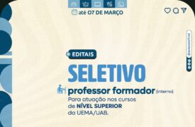 Uemanet lança edital para Professor Formador Interno