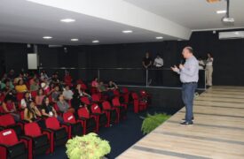 Vice-reitor da Uema realiza palestra de abertura no I Simpósio de Engenharia Agronômica da UemaSul
