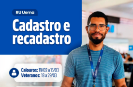 Restaurante Universitário da Uema: Atenção aos prazos de Cadastro e Recadastramento