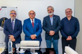 Reitor da Uema faz visita institucional à PGE