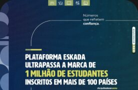 Plataforma Eskada alcança mais de 1 milhão de estudantes