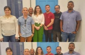 NAU e Proinfra visitam o Centro Caixeiral para averiguar as questões de acessibilidade no prédio