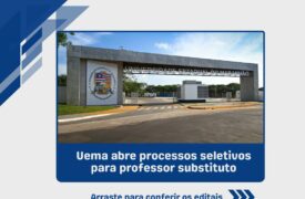 Inscrições para processos seletivos para professores substitutos seguem abertas até 01 de maio