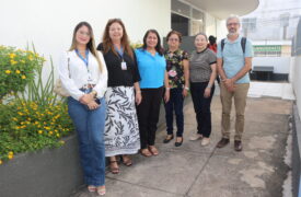 Pró-Reitora de Graduação participa de reunião com internos do Curso de Medicina no Campus Caxias