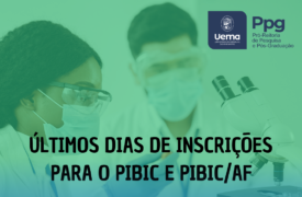 PIBIC: Últimos dias de inscrições