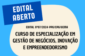 Inscrições abertas para a especialização em Gestão de Negócios, Inovação e Empreendedorismo