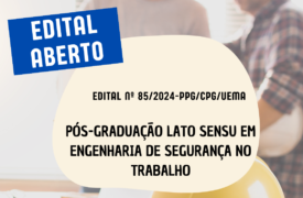 Últimos dias de inscrições para a Pós-Graduação Lato Sensu em Engenharia de Segurança no Trabalho