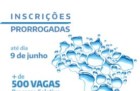 Inscrições prorrogadas para o Mestrado Profissional em Gestão e Regulação de Recursos Hídricos – ProfÁgua